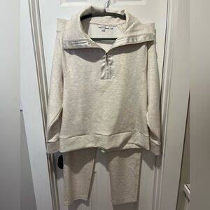 Chicos Zenergy Heathered Soft Scuba Set